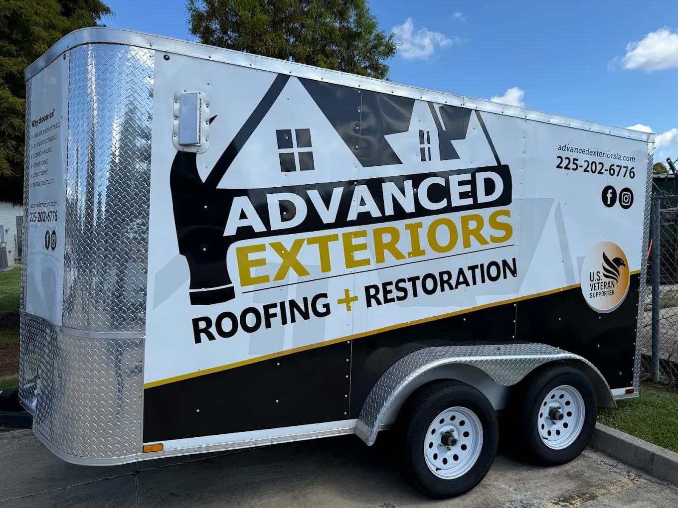 Homeowner reviewing roof insurance claim documents in Louisiana