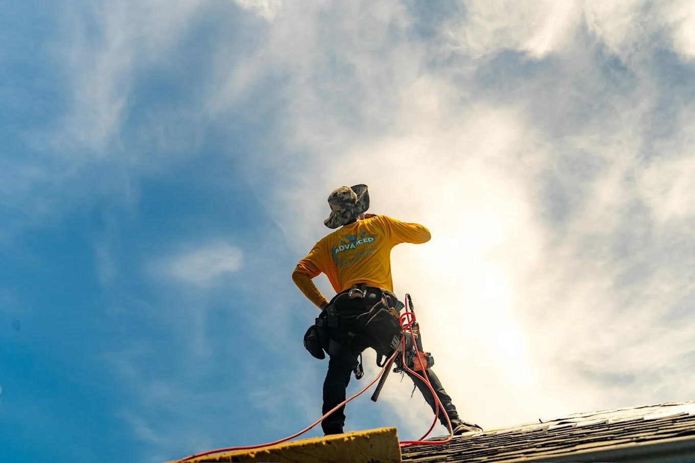 Roof Inspection by Advanced Exteriors in Baton Rouge LA